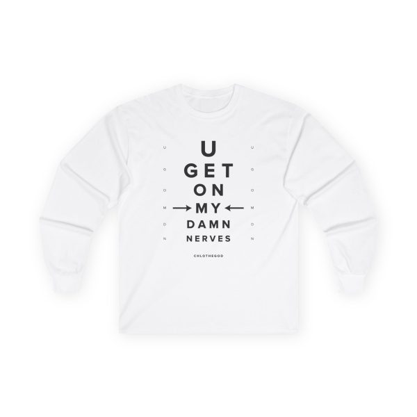 Chlothegod 'UGOMDN' Unisex Ultra Cotton Long Sleeve Tee